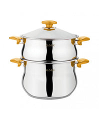 Couscoussière inox 18/10 - 6,5 Litres